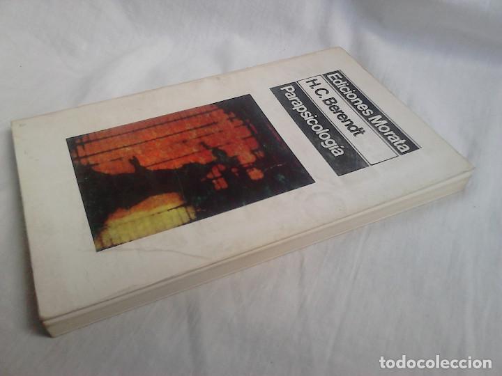 Libros de segunda mano: Parapsicolog&iacute;a - H. C. Berendt - Ediciones Morata, 1976 - Foto 2