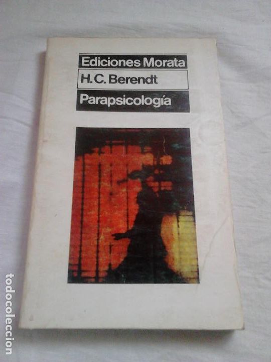 Libros de segunda mano: Parapsicolog&iacute;a - H. C. Berendt - Ediciones Morata, 1976 - Foto 1