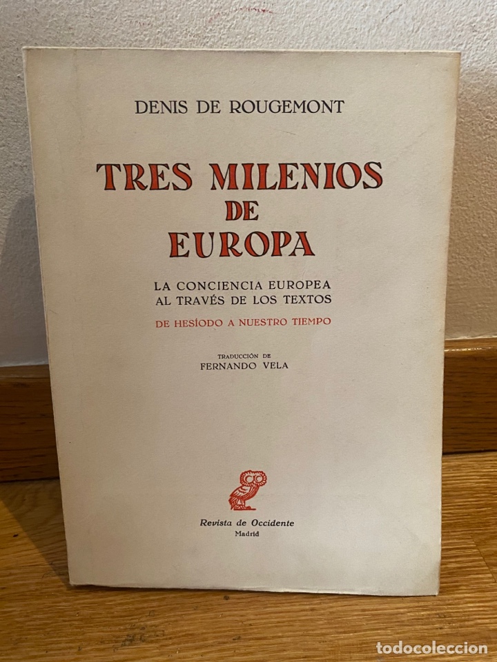 Libros de segunda mano: Tres milenios de Europa Denis de Rougemont - Foto 1