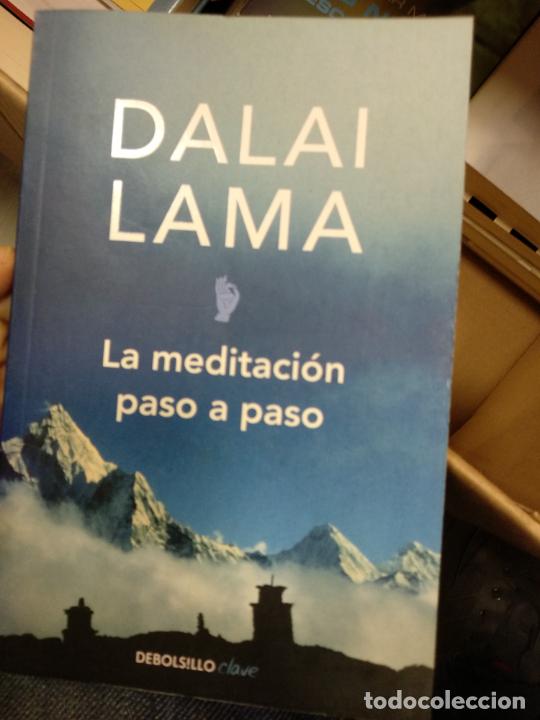 Libros de segunda mano: La meditaci&oacute;n paso a paso - Dalai Lama - Foto 1