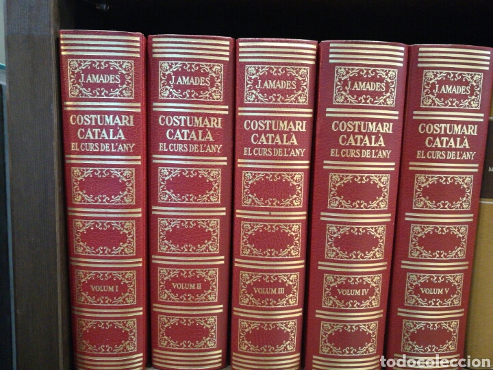 Libros de segunda mano: Costumari catal&agrave; - Foto 1