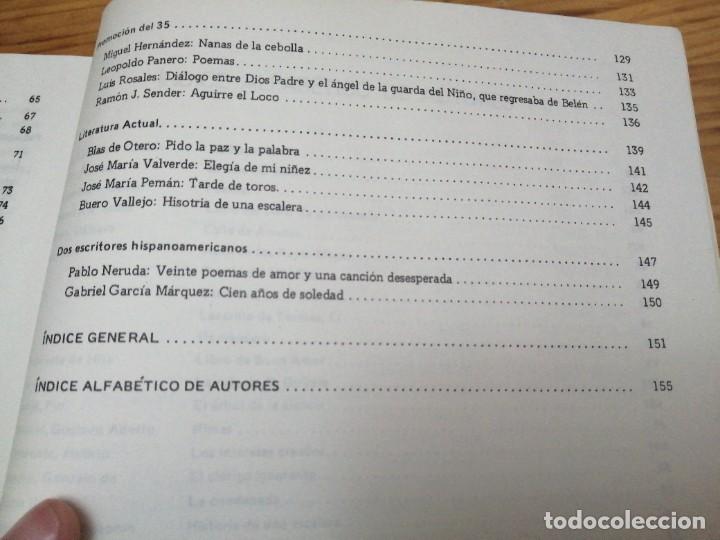 Libros de segunda mano: Libro BIBLIOTECA ECCA ANTOLOG&Iacute;A TEXTOS - Foto 8