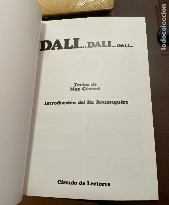 Libros de segunda mano: DALI, DALI, DALI, Circulo de lectores - Foto 2