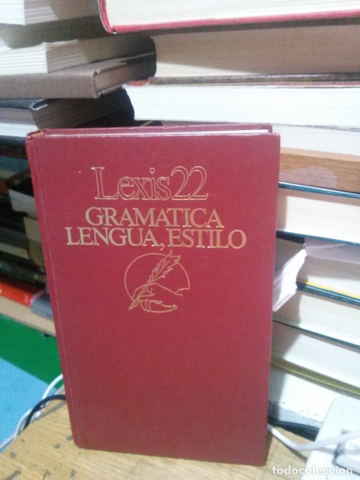 Libros de segunda mano: GRAM&Aacute;TICA LENGUA ESTILO, LEXIS 22 - Foto 1