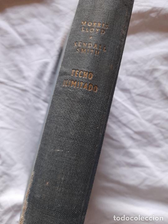 Libros de segunda mano: Antiguo libro TECHO ILIMITADO, LLOYD MORRIS Y KENDALL SMITH. Hermes, 1955 - Foto 1