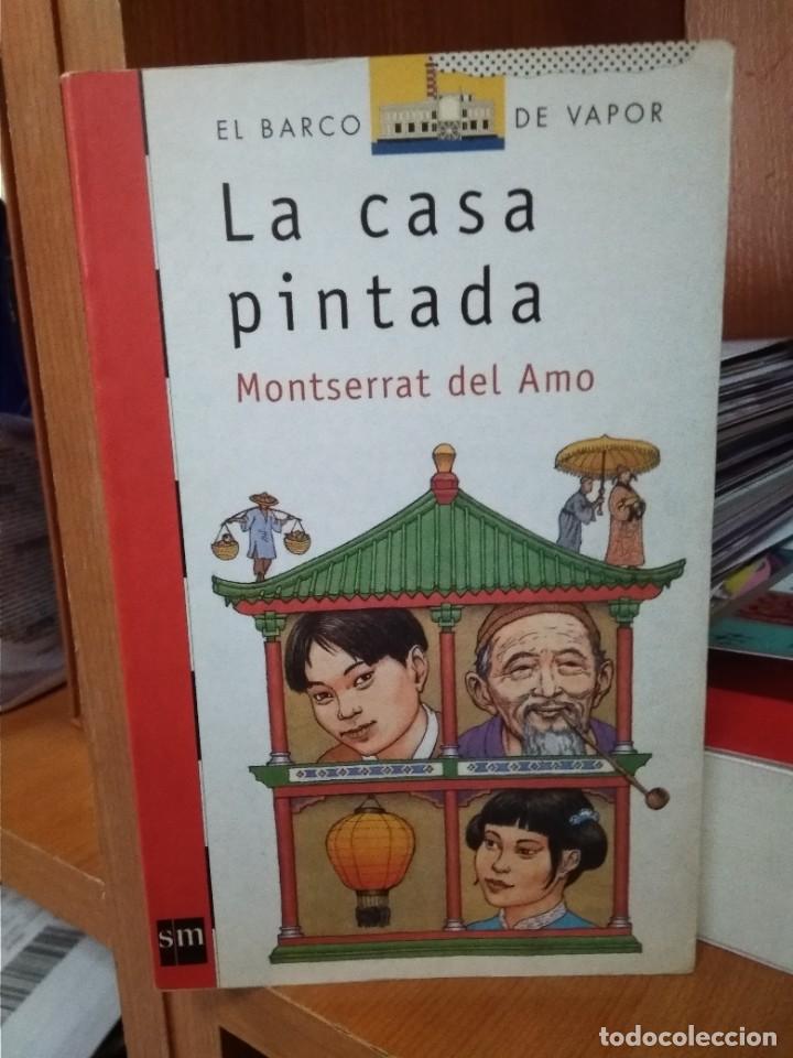 Libros de segunda mano: La casa pintada, Monserrat del Amo, editorial SM 2001 - Foto 1