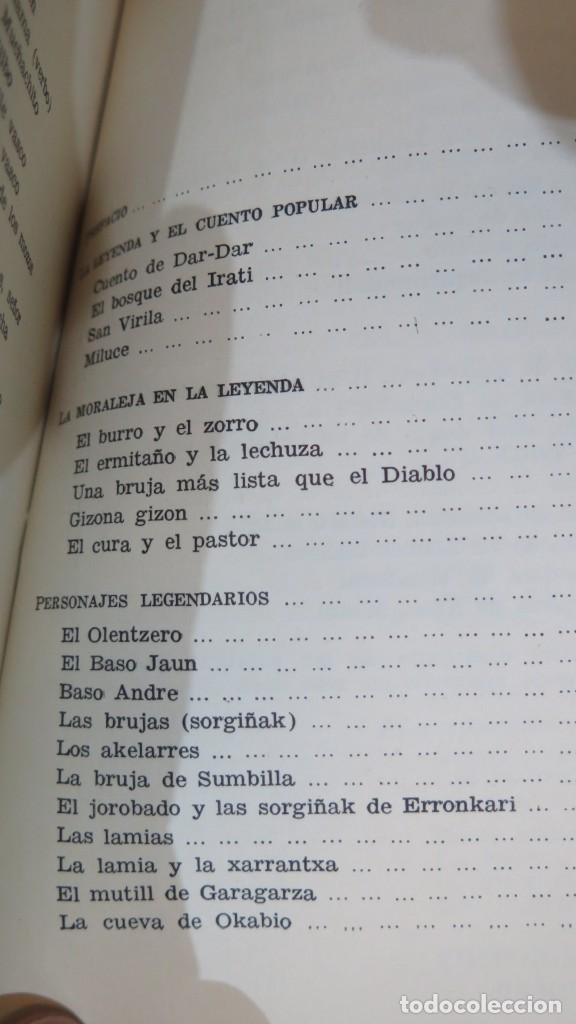 Libros de segunda mano: LEYENDAS DE VASCONIA. CARLOS CLAVERIA ARZA - Foto 2