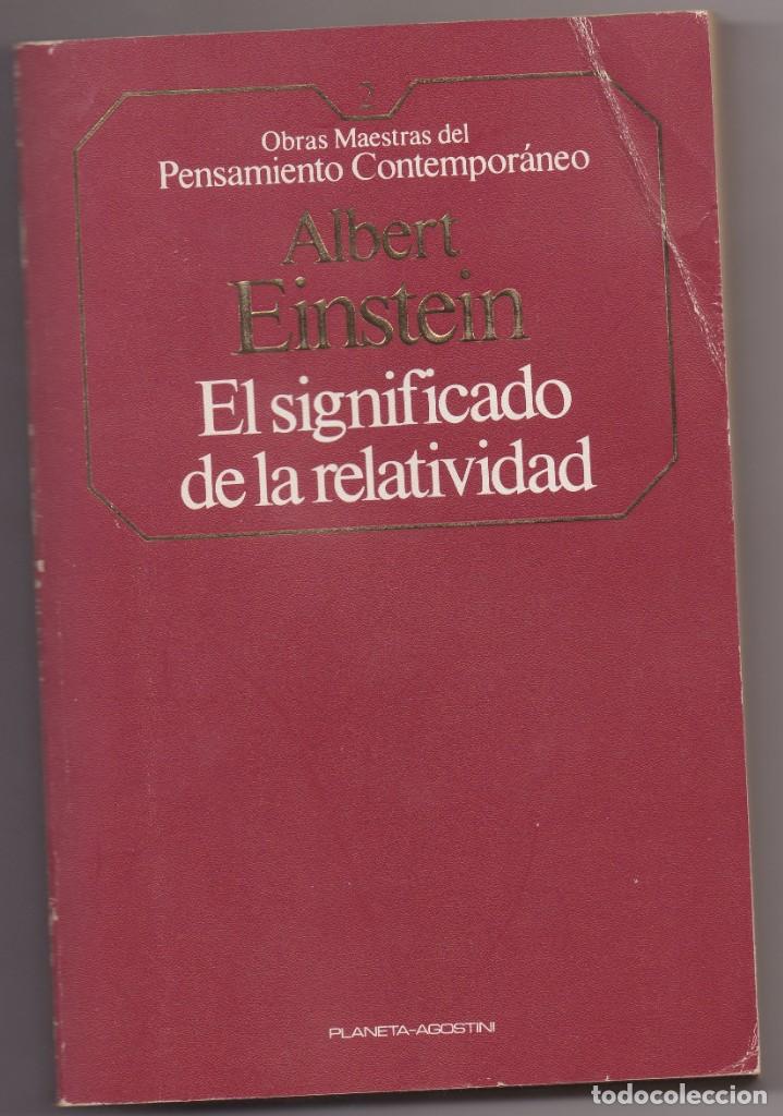 Libros de segunda mano: El significado de la relatividad Albert Einstein - Foto 1