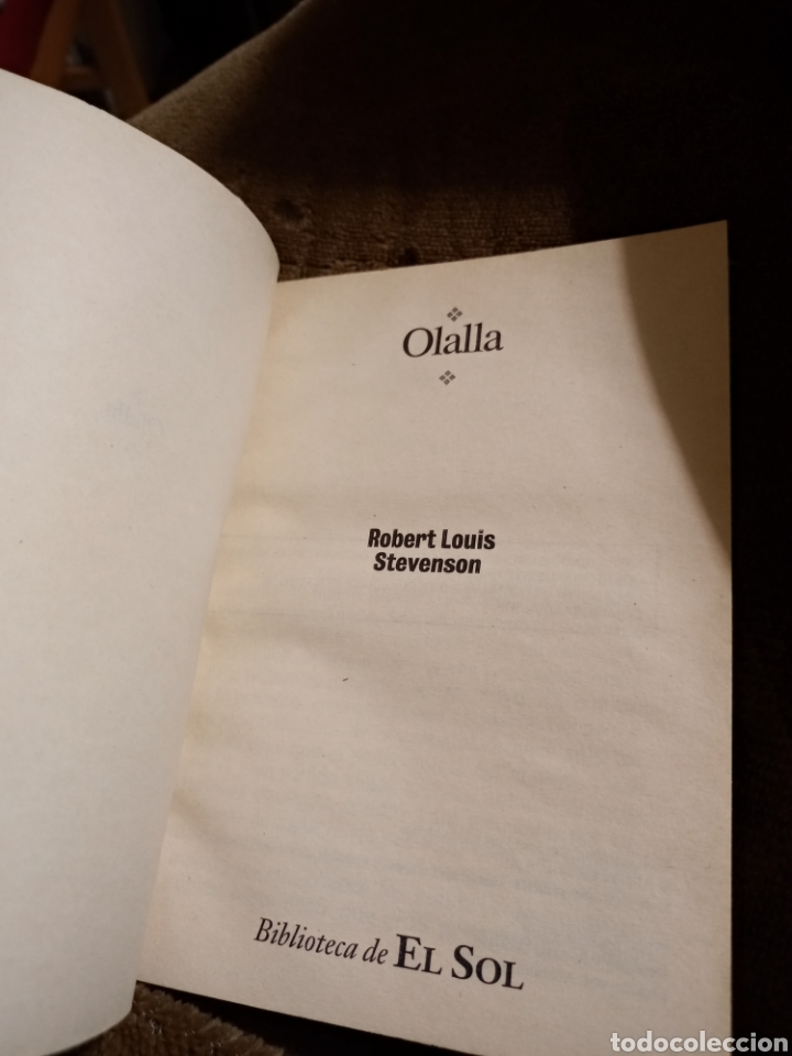 Libros de segunda mano: Olalla. Biblioteca El Sol - Foto 3