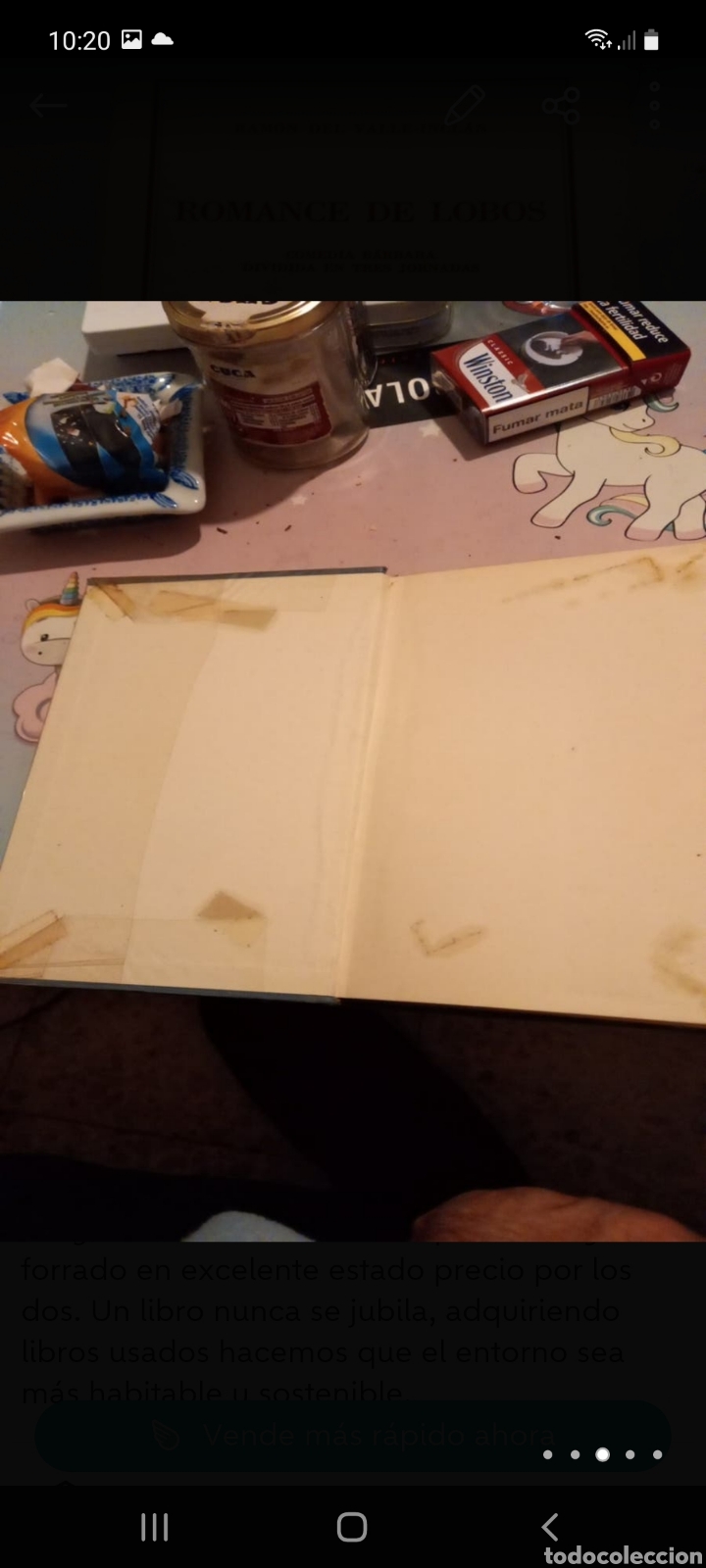 Libros de segunda mano: Romance de lobos y la rebeli&oacute;n de las masas. - Foto 3