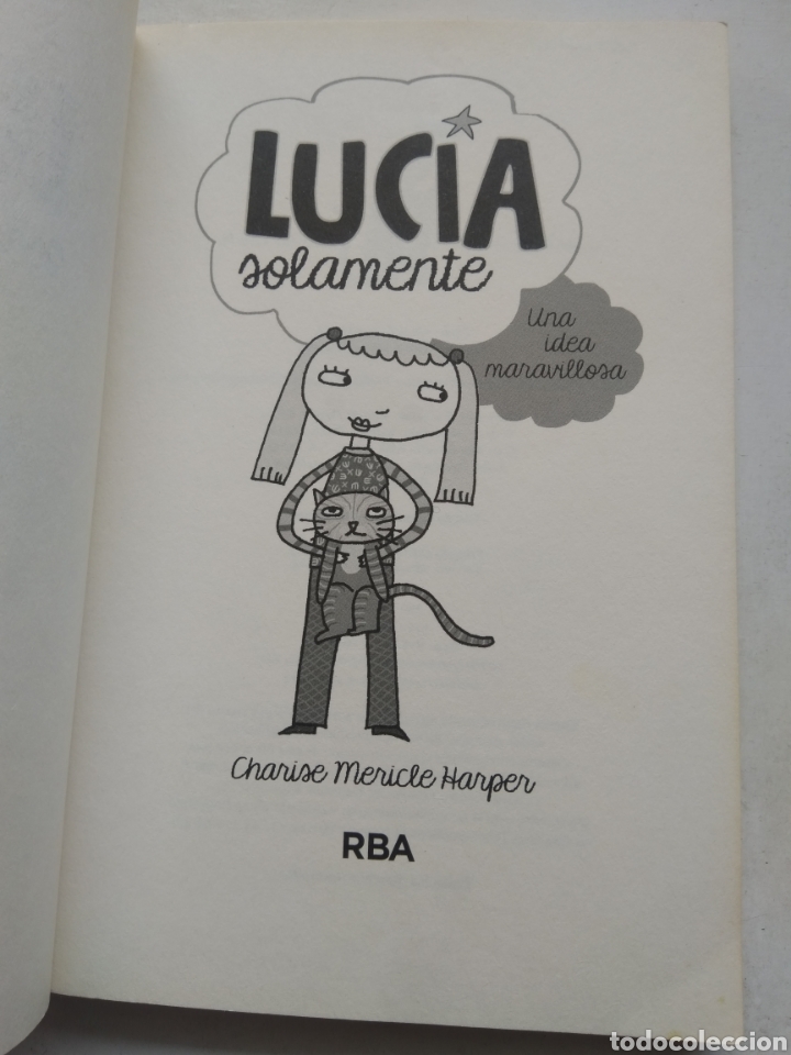 Libros de segunda mano: LUCIA SOLAMENTE/CHARISE MERICLE HARPER - Foto 2