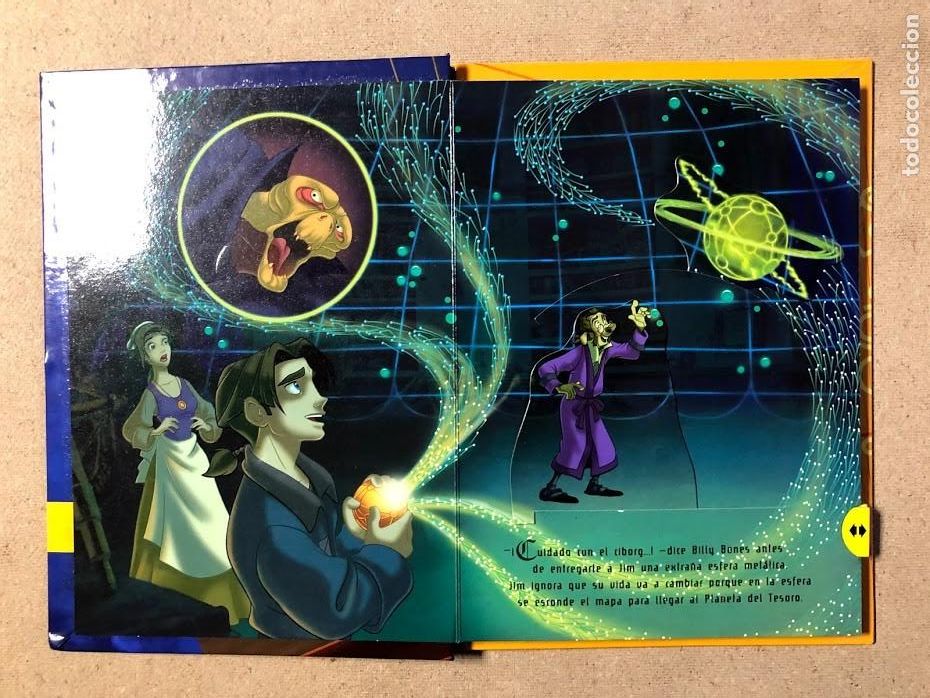 Libros de segunda mano: El planeta del tesoro / Disney / Libro m&oacute;vil / Beascoa / - Foto 3