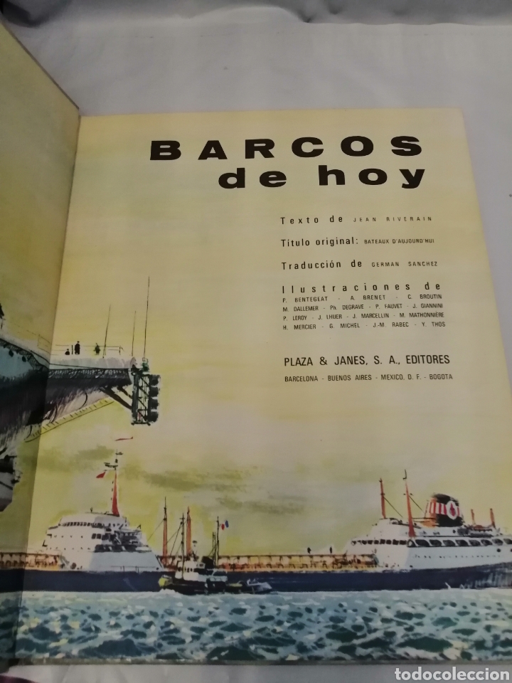 Libros de segunda mano: BARCOS DE HOY (PRIMERA EDICI&Oacute;N) - Foto 9