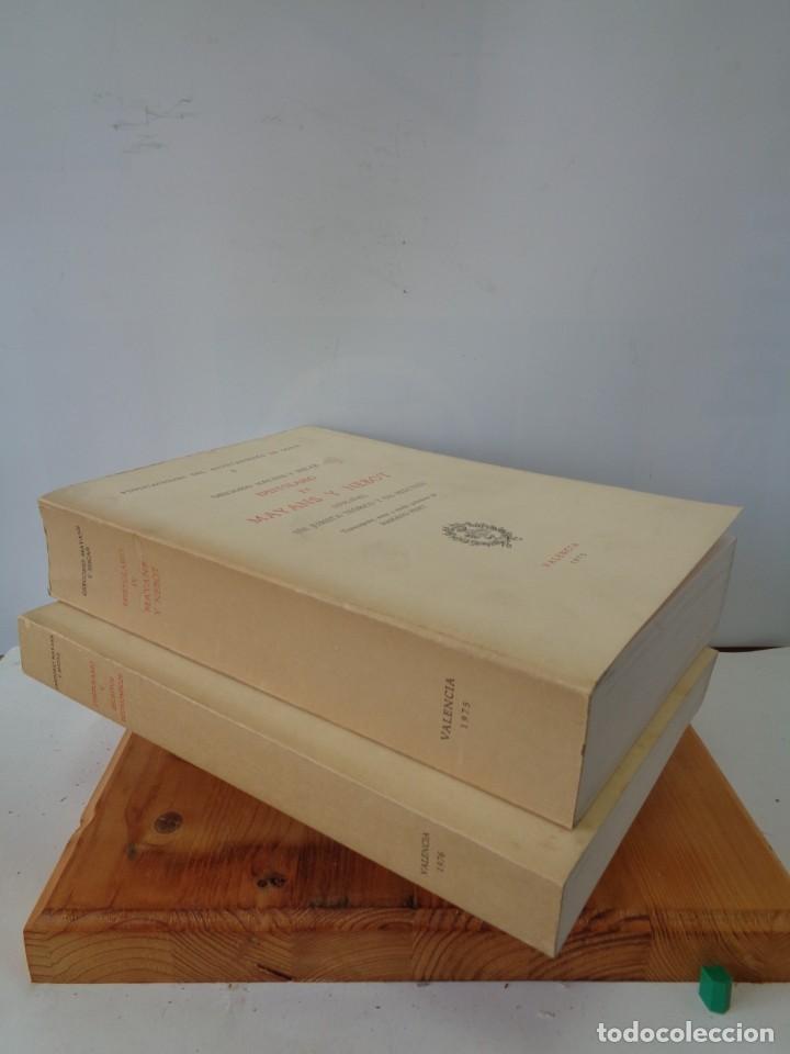 Libros de segunda mano: &iexcl;&iexcl;GREGORIO MAYANS Y SISCAR. EPISTOLARIO, IV Y V. !! - Foto 8