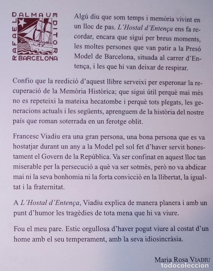 Libros de segunda mano: FRANCESC VIADIU - LHOSTAL DENTEN&Ccedil;A - RAFAEL DALMAU, EDITOR, 2015 - Foto 2