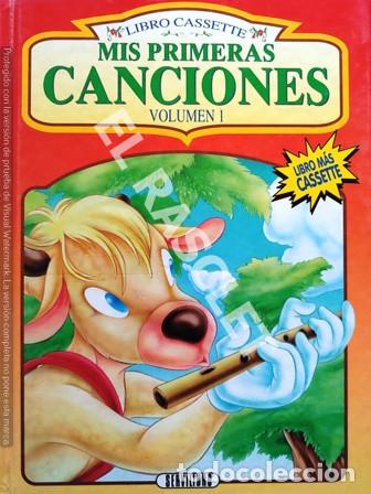 Libros de segunda mano: LIBRO CASSETTE - MIS PRIMERAS CANCIONES - VOLUMEN 1 - SIN CASSETTE - Foto 1