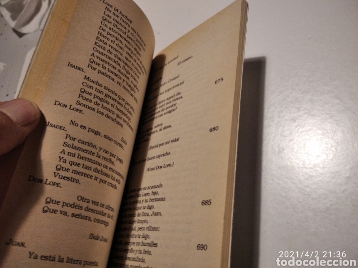 Libros de segunda mano: Calder&oacute;n de la Barca, el alcalde de Zalamea - Foto 4