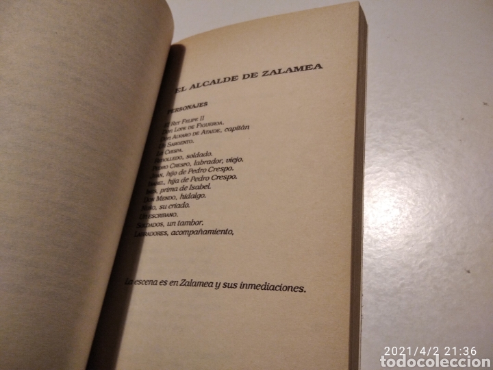 Libros de segunda mano: Calder&oacute;n de la Barca, el alcalde de Zalamea - Foto 5