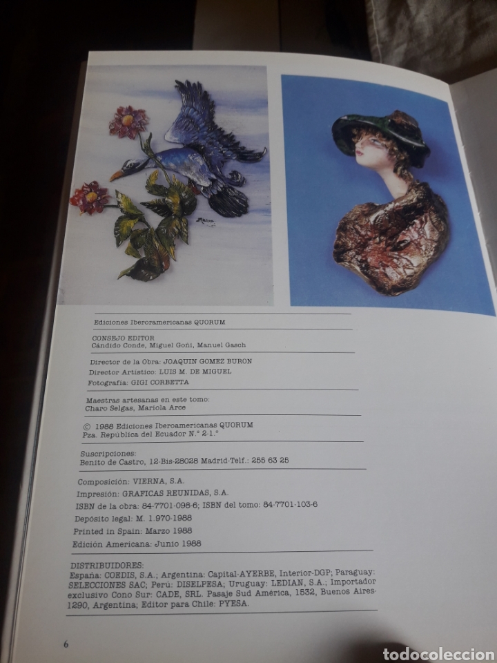 Libros de segunda mano: PAPEL MACHE, libro, Escuela de Artesan&iacute;a - Foto 3