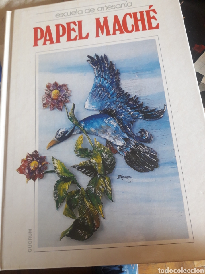 Libros de segunda mano: PAPEL MACHE, libro, Escuela de Artesan&iacute;a - Foto 1