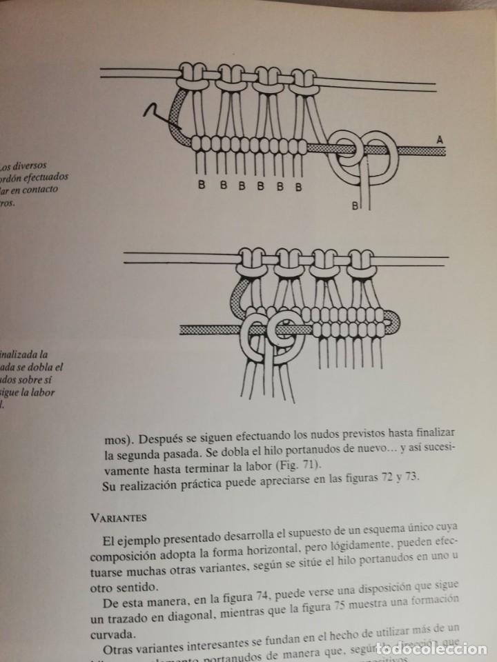 Libros de segunda mano: ARTE Y T&Eacute;CNICA DEL MACRAME - MARIONA GILI Y ALBERT VIDAL/ CEAC - Foto 8