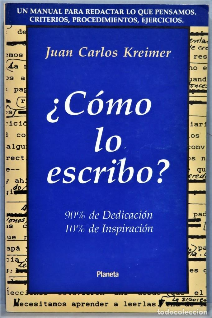 Libros de segunda mano: &iquest;COMO LO ESCRIBO?. KREIMER - Foto 1