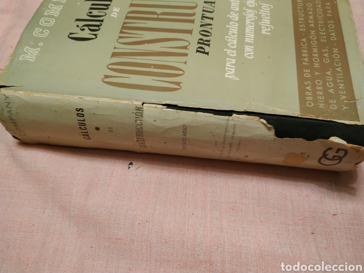 Libros de segunda mano: C&aacute;lculos de Construcci&oacute;n (Manuel Company) 6 Edici&oacute;n - Foto 2