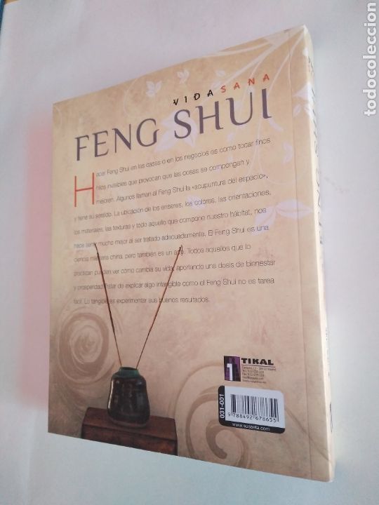Libros de segunda mano: Feng Shui. El arte de la armon&iacute;a. Tikal - Foto 2