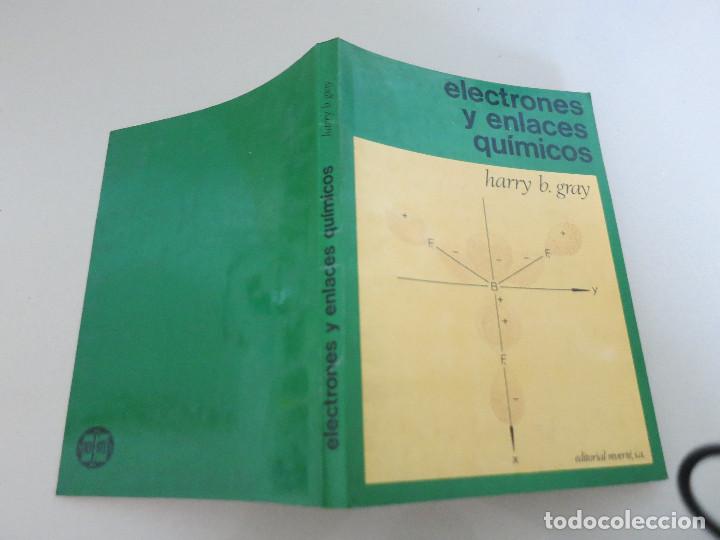 Libros de segunda mano: Electrones y enlaces qu&iacute;micos. Harry B. Gray FISICA - Foto 2