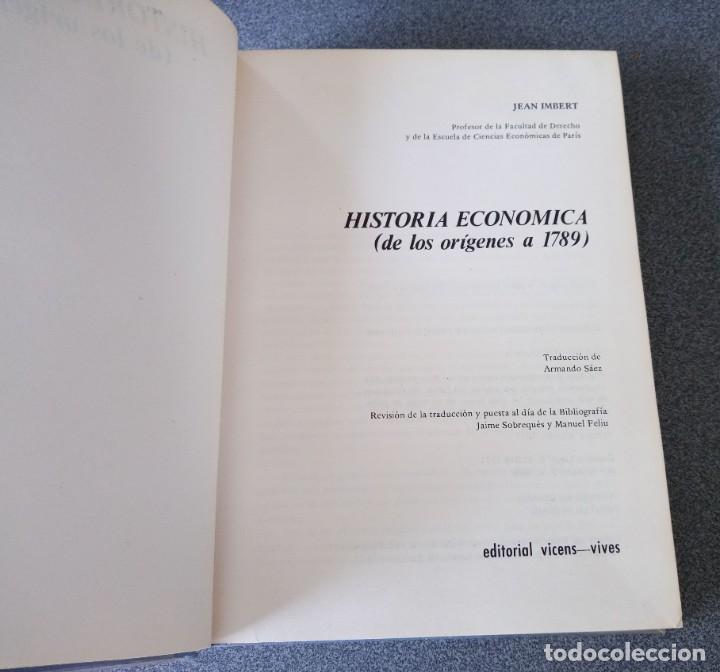 Libros de segunda mano: Historia Economica Jean Imbert - Foto 5