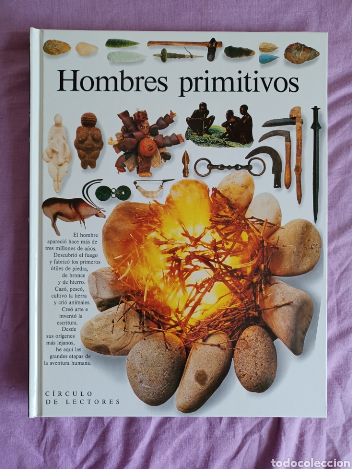 Libros de segunda mano: Libro LOS HOMBRES PRIMITIVOS - Biblioteca Visual * C&iacute;rculo de Lectores 1992 (C&oacute;mo nuevo) - Foto 1