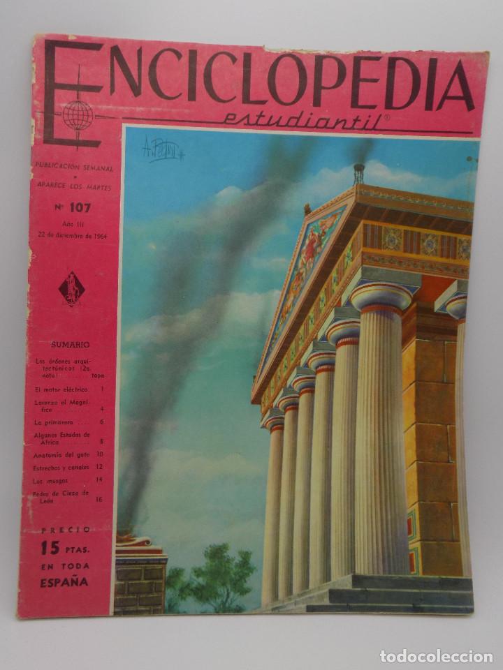 Libros de segunda mano: ENCICLOPEDIA ESTUDIANTIL N.107 - Foto 1