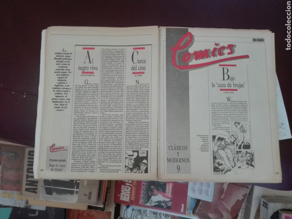 Libros de segunda mano: C&oacute;mics cl&aacute;sicos y modernos. El Pa&iacute;s - Foto 1