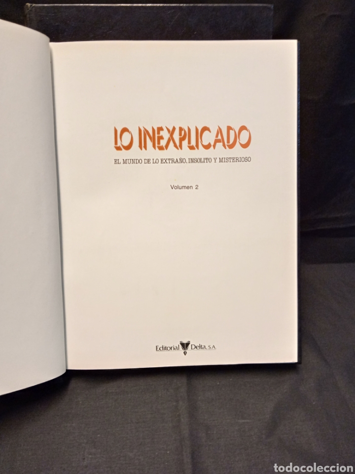 Libros de segunda mano: LO INEXPLICADO TOMOS 1 Y 2 - VVAA - ED. DELTA 1981 - Foto 6