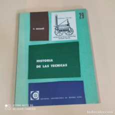 Libros de segunda mano: HISTORIA DE LAS TECNICAS. PIERRE DUCASSE. Nº 29. EUDEBA EDITORIAL. 1960. PAGS. 77.