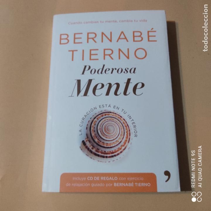 Libros de segunda mano: PODEROSA MENTE. BERNABE TIERNO. TEMAS DE HOY. 2009. PAGS. 319. - Foto 1
