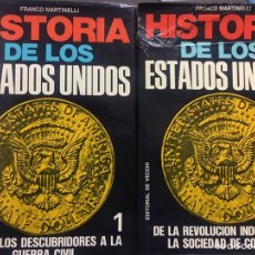 Libros de segunda mano: HISTORIA DE LOS ESTADOS UNIDOS FRANCO MARTINELLI. Lote 253115155