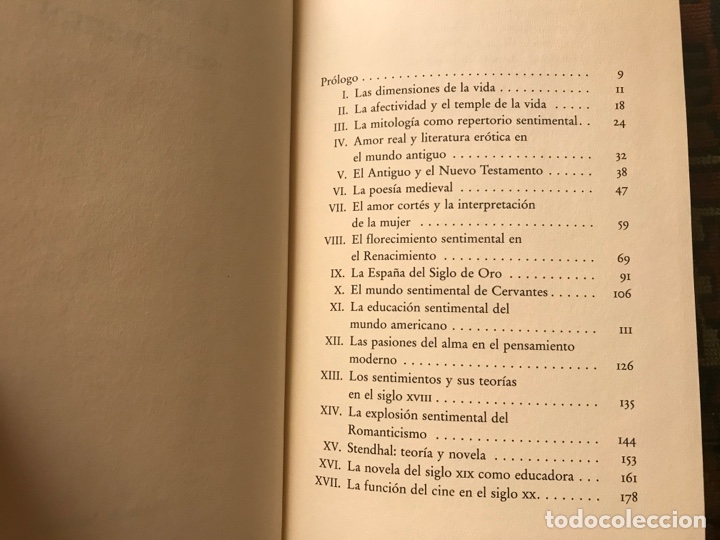 Libros de segunda mano: La educaci&oacute;n sentimental. Juli&aacute;n Mar&iacute;as - Foto 4