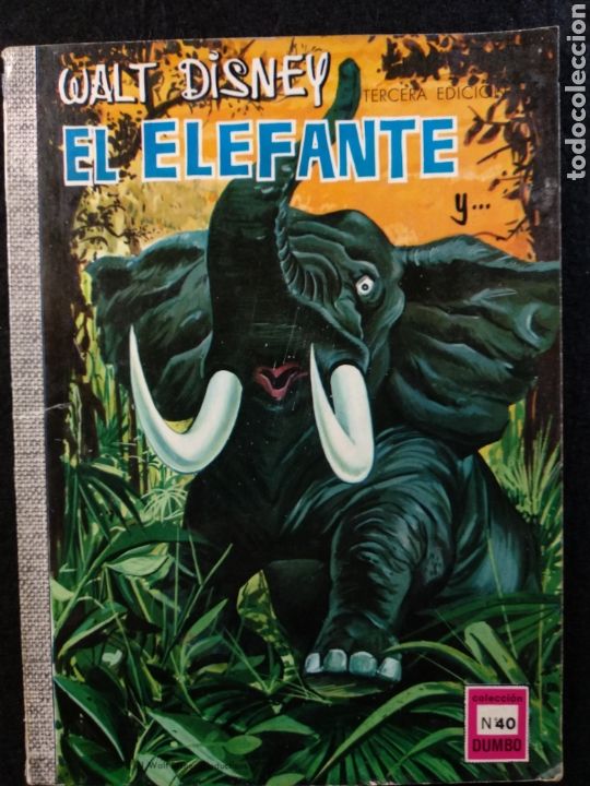 Libros de segunda mano: El elefante. Colecci&oacute;n Dumbo. Disney - Foto 1