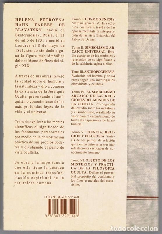 Libros de segunda mano: LA DOCTRINA SECRETA VOLUMEN III ANTROPOG&Eacute;NESIS - Foto 2