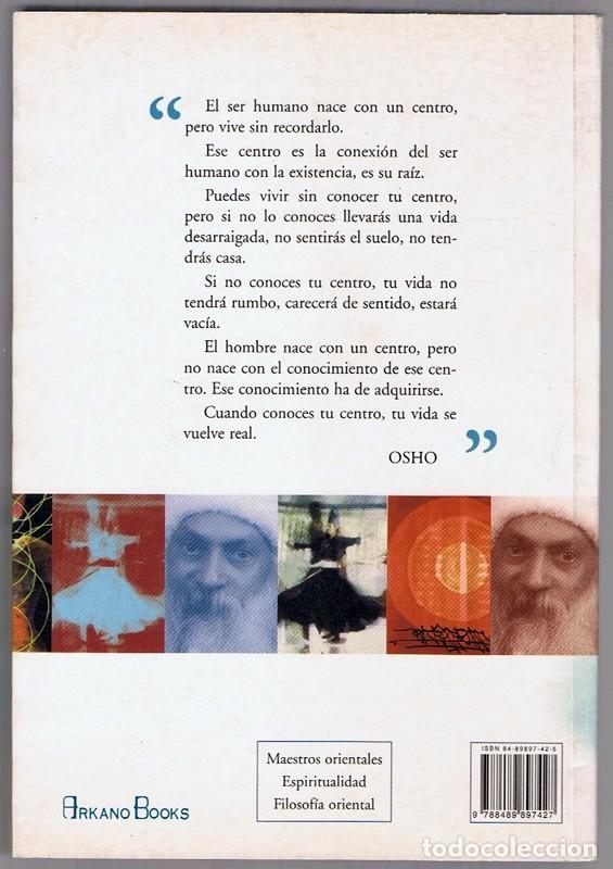 Libros de segunda mano: LIBRO DE HARA EL VIAJE AL CENTRO DEL SER OSHO - Foto 2
