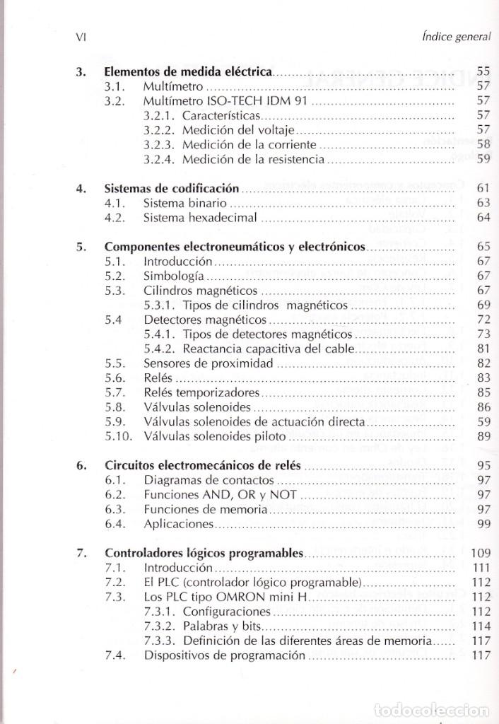 Libros de segunda mano: CONTROL ELECTRONEUM&Aacute;TICO Y ELECTR&Oacute;NICO - V.V.A.A. - MARCOMBO ED. 1997 - Foto 3