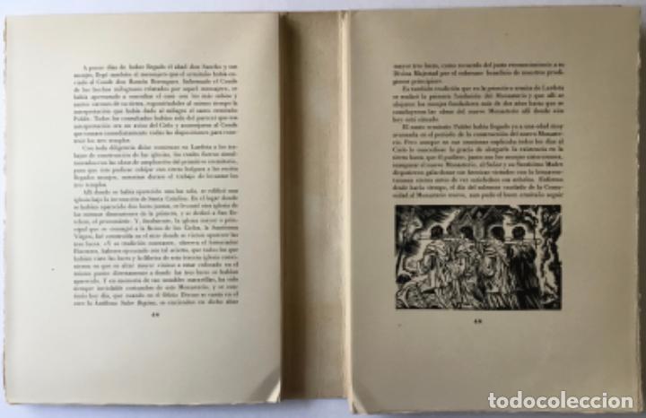 Libros de segunda mano: LEYENDAS DE POBLET. - MONTOLIU, Manuel de. - Foto 3