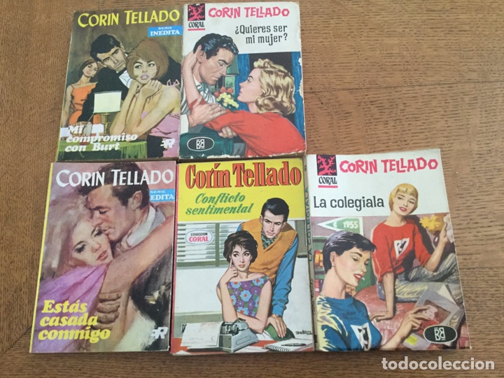 Libros de segunda mano: Novelas Corin Tellado, Carles de Santander. - Foto 2