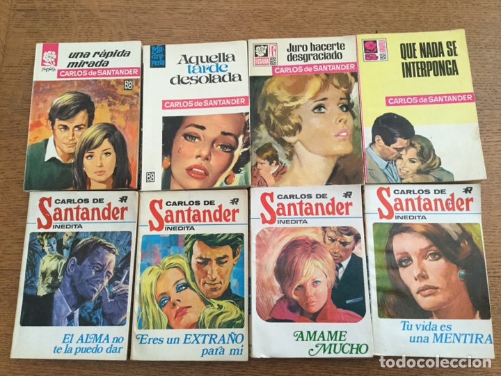 Libros de segunda mano: Novelas Corin Tellado, Carles de Santander. - Foto 1