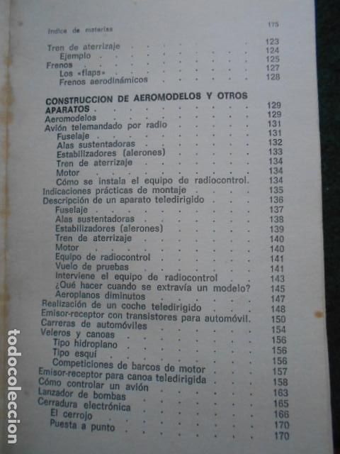 Libros de segunda mano: COMO CONSTRUIR OBJETOS TELEDIRIGIDOS - Foto 3