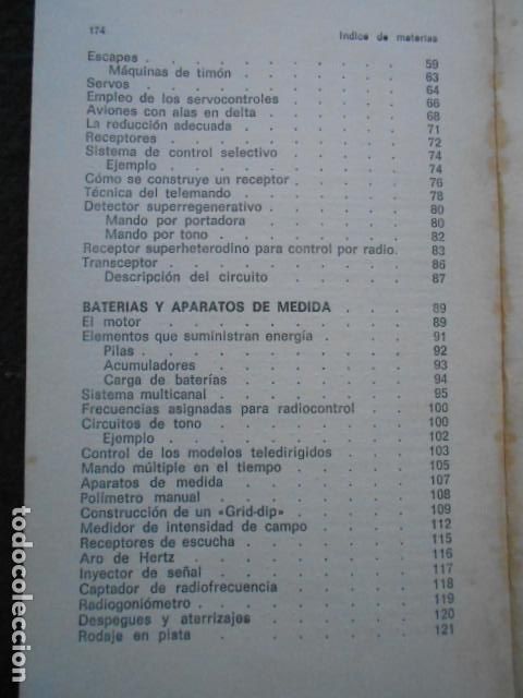 Libros de segunda mano: COMO CONSTRUIR OBJETOS TELEDIRIGIDOS - Foto 4