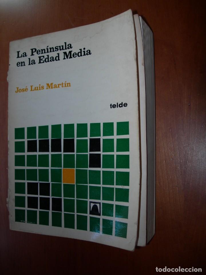 Libros de segunda mano: LA PEN&Iacute;NSULA EN LA EDAD MEDIA / JOS&Eacute; LUIS MART&Iacute;N - Foto 1