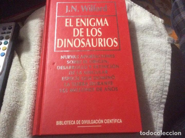 Libros de segunda mano: EL ENIGMA DE LOS DINOSAURIOS - John Noble Wilford - Foto 1