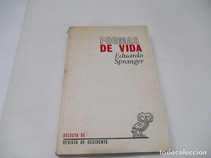 Libros de segunda mano: EDUARDO SPRANGER Formas de vida W6432 - Foto 1